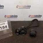 LOTE 184 - 01 CÂMERA NIKON D300 COM LENTE. (NO ESTADO) ATENÇÃO! FAZER A VISITAÇÃO ANTES DE ARREMATAR, NÃO SABEMOS SE FUNCIONA, LEILÃO NÃO TEM GARANTIA E NEM DEVOLUÇÃO, SUJEITO A POSSÍVEIS AVARIAS VISÍVEIS/OCULTAS E/OU AUSÊNCIA DE COMPONENTES