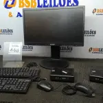LOTE 448 - 01 MONITOR MARCA DATEN, 02 TECLADOS, 02 MOUSES E 02 MINI PC INIT. (NO ESTADO) ATENÇÃO! FAZER A VISITAÇÃO ANTES DE ARREMATAR, NÃO SABEMOS SE FUNCIONA, LEILÃO NÃO TEM GARANTIA E NEM DEVOLUÇÃO, SUJEITO A POSSÍVEIS AVARIAS VISÍVEIS/OCULTAS E/OU AUSÊNCIA DE COMPONENTES.