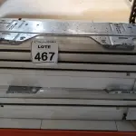 LOTE 467 - 02 EVAPORADORAS 14.600BTUS MARCA TRANE. (NO ESTADO) ATENÇÃO! FAZER A VISITAÇÃO ANTES DE ARREMATAR, NÃO SABEMOS SE FUNCIONA, LEILÃO NÃO TEM GARANTIA E NEM DEVOLUÇÃO, SUJEITO A POSSÍVEIS AVARIAS VISÍVEIS/OCULTAS E/OU AUSÊNCIA DE COMPONENTES.