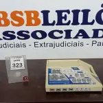 LOTE 323 - 01 EQUIPAMENTO DE ELETROESTIMULAÇÃO. (NO ESTADO) ATENÇÃO! FAZER A VISITAÇÃO ANTES DE ARREMATAR, NÃO SABEMOS SE FUNCIONA, LEILÃO NÃO TEM GARANTIA E NEM DEVOLUÇÃO, SUJEITO A POSSÍVEIS AVARIAS VISÍVEIS/OCULTAS E/OU AUSÊNCIA DE COMPONENTES.