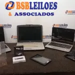 LOTE 194 - 04 NOTEBOOKS MARCAS E MODELOS DIVERSOS, 01 TABLET MARCA QBEX E 01 SSD 1TB. (NO ESTADO) ATENÇÃO! FAZER A VISITAÇÃO ANTES DE ARREMATAR, NÃO SABEMOS SE FUNCIONA, LEILÃO NÃO TEM GARANTIA E NEM DEVOLUÇÃO, SUJEITO A POSSÍVEIS AVARIAS VISÍVEIS/OCULTAS E/OU AUSÊNCIA DE COMPONENTES