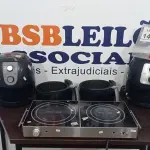 LOTE 141 - 02 AIR FRYER E 01 COOKTOP DE INDUÇÃO. (NO ESTADO) ATENÇÃO! FAZER A VISITAÇÃO ANTES DE ARREMATAR, NÃO SABEMOS SE FUNCIONA, LEILÃO NÃO TEM GARANTIA E NEM DEVOLUÇÃO, SUJEITO A POSSÍVEIS AVARIAS VISÍVEIS/OCULTAS E/OU AUSÊNCIA DE COMPONENTES.