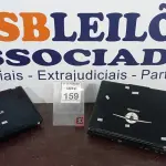 LOTE 159 - 02 NOTEBOOKS COM AVARIAS. (NO ESTADO) ATENÇÃO! FAZER A VISITAÇÃO ANTES DE ARREMATAR, NÃO SABEMOS SE FUNCIONA, LEILÃO NÃO TEM GARANTIA E NEM DEVOLUÇÃO, SUJEITO A POSSÍVEIS AVARIAS VISÍVEIS/OCULTAS E/OU AUSÊNCIA DE COMPONENTES.