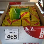 LOTE 465 - 01 LOTE COM APROXIMADAMENTE 50 ALARMES ATENÇÃO RÉ. (NO ESTADO) ATENÇÃO! FAZER A VISITAÇÃO ANTES DE ARREMATAR, NÃO SABEMOS SE FUNCIONA, LEILÃO NÃO TEM GARANTIA E NEM DEVOLUÇÃO, SUJEITO A POSSÍVEIS AVARIAS VISÍVEIS/OCULTAS E/OU AUSÊNCIA DE COMPONENTES.