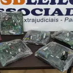 LOTE 276 - 05 PLACAS MÃE. (NO ESTADO) ATENÇÃO! FAZER A VISITAÇÃO ANTES DE ARREMATAR, NÃO SABEMOS SE FUNCIONA, LEILÃO NÃO TEM GARANTIA E NEM DEVOLUÇÃO, SUJEITO A POSSÍVEIS AVARIAS VISÍVEIS/OCULTAS E/OU AUSÊNCIA DE COMPONENTES.