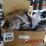 LOTE 450 - 01 LOTE COM GRANDE QUANTIDADE DE PROTETOR FACIAL STEELFLEX. (NO ESTADO) ATENÇÃO! FAZER A VISITAÇÃO ANTES DE ARREMATAR, NÃO SABEMOS SE FUNCIONA, LEILÃO NÃO TEM GARANTIA E NEM DEVOLUÇÃO, SUJEITO A POSSÍVEIS AVARIAS VISÍVEIS/OCULTAS E/OU AUSÊNCIA DE COMPONENTES.