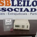 LOTE 312 - 01 APARELHO DE ELETROFORESE BIO RAD POWER PAC 3000. (NO ESTADO) ATENÇÃO! FAZER A VISITAÇÃO ANTES DE ARREMATAR, NÃO SABEMOS SE FUNCIONA, LEILÃO NÃO TEM GARANTIA E NEM DEVOLUÇÃO, SUJEITO A POSSÍVEIS AVARIAS VISÍVEIS/OCULTAS E/OU AUSÊNCIA DE COMPONENTES.