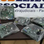 LOTE 276 - 05 PLACAS MÃE. (NO ESTADO) ATENÇÃO! FAZER A VISITAÇÃO ANTES DE ARREMATAR, NÃO SABEMOS SE FUNCIONA, LEILÃO NÃO TEM GARANTIA E NEM DEVOLUÇÃO, SUJEITO A POSSÍVEIS AVARIAS VISÍVEIS/OCULTAS E/OU AUSÊNCIA DE COMPONENTES.