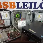 LOTE 152 - 05 CPU’S MARCAS E MODELOS DIVERSOS. (NO ESTADO) ATENÇÃO! FAZER A VISITAÇÃO ANTES DE ARREMATAR, NÃO SABEMOS SE FUNCIONA, LEILÃO NÃO TEM GARANTIA E NEM DEVOLUÇÃO, SUJEITO A POSSÍVEIS AVARIAS VISÍVEIS/OCULTAS E/OU AUSÊNCIA DE COMPONENTES.