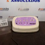 LOTE 195 - 01 APARELHO DE ALTA FREQUÊNCIA BELLE FACE MARCA ELETROBEL. (NO ESTADO) ATENÇÃO! FAZER A VISITAÇÃO ANTES DE ARREMATAR, NÃO SABEMOS SE FUNCIONA, LEILÃO NÃO TEM GARANTIA E NEM DEVOLUÇÃO, SUJEITO A POSSÍVEIS AVARIAS VISÍVEIS/OCULTAS E/OU AUSÊNCIA DE COMPONENTES