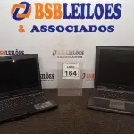 LOTE 164 - 02 NOTEBOOKS COM AVARIAS. (NO ESTADO) ATENÇÃO! FAZER A VISITAÇÃO ANTES DE ARREMATAR, NÃO SABEMOS SE FUNCIONA, LEILÃO NÃO TEM GARANTIA E NEM DEVOLUÇÃO, SUJEITO A POSSÍVEIS AVARIAS VISÍVEIS/OCULTAS E/OU AUSÊNCIA DE COMPONENTES
