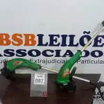 LOTE 087 - 02 MÁQUINAS ROÇADEIRAS 100W 220V ELÉTRICA. (NO ESTADO) ATENÇÃO! FAZER A VISITAÇÃO ANTES DE ARREMATAR, NÃO SABEMOS SE FUNCIONA, LEILÃO NÃO TEM GARANTIA E NEM DEVOLUÇÃO, SUJEITO A POSSÍVEIS AVARIAS VISÍVEIS/OCULTAS E/OU AUSÊNCIA DE COMPONENTES.