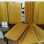 LOTE 272 - 20 PLACAS DE MADEIRA. (NO ESTADO) ATENÇÃO! FAZER A VISITAÇÃO ANTES DE ARREMATAR, NÃO SABEMOS SE FUNCIONA, LEILÃO NÃO TEM GARANTIA E NEM DEVOLUÇÃO, SUJEITO A POSSÍVEIS AVARIAS VISÍVEIS/OCULTAS E/OU AUSÊNCIA DE COMPONENTES.