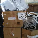 LOTE 450 - 01 LOTE COM GRANDE QUANTIDADE DE PROTETOR FACIAL STEELFLEX. (NO ESTADO) ATENÇÃO! FAZER A VISITAÇÃO ANTES DE ARREMATAR, NÃO SABEMOS SE FUNCIONA, LEILÃO NÃO TEM GARANTIA E NEM DEVOLUÇÃO, SUJEITO A POSSÍVEIS AVARIAS VISÍVEIS/OCULTAS E/OU AUSÊNCIA DE COMPONENTES.