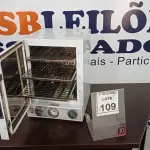 LOTE 109 - 01 ESTUFA DE ESTERILIZAÇÃO E SECAGEM. (NO ESTADO) ATENÇÃO! FAZER A VISITAÇÃO ANTES DE ARREMATAR, NÃO SABEMOS SE FUNCIONA, LEILÃO NÃO TEM GARANTIA E NEM DEVOLUÇÃO, SUJEITO A POSSÍVEIS AVARIAS VISÍVEIS/OCULTAS E/OU AUSÊNCIA DE COMPONENTES.