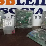 LOTE 084 - 04 PLACAS MÃE. (NO ESTADO) ATENÇÃO! FAZER A VISITAÇÃO ANTES DE ARREMATAR, NÃO SABEMOS SE FUNCIONA, LEILÃO NÃO TEM GARANTIA E NEM DEVOLUÇÃO, SUJEITO A POSSÍVEIS AVARIAS VISÍVEIS/OCULTAS E/OU AUSÊNCIA DE COMPONENTES.
