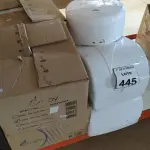 LOTE 445 - 01 LOTE COM VÁRIOS DISPENSADORES DE PAPEL. (NO ESTADO) ATENÇÃO! FAZER A VISITAÇÃO ANTES DE ARREMATAR, NÃO SABEMOS SE FUNCIONA, LEILÃO NÃO TEM GARANTIA E NEM DEVOLUÇÃO, SUJEITO A POSSÍVEIS AVARIAS VISÍVEIS/OCULTAS E/OU AUSÊNCIA DE COMPONENTES.