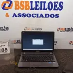 LOTE 188 - 01 NOTEBOOK COM FONTE MARCA SAMSUNG. (NO ESTADO) ATENÇÃO! FAZER A VISITAÇÃO ANTES DE ARREMATAR, NÃO SABEMOS SE FUNCIONA, LEILÃO NÃO TEM GARANTIA E NEM DEVOLUÇÃO, SUJEITO A POSSÍVEIS AVARIAS VISÍVEIS/OCULTAS E/OU AUSÊNCIA DE COMPONENTES