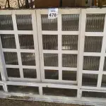LOTE 478 - 01 JANELA DE FERRO COM VIDRO 1,97X1,18. (NO ESTADO) ATENÇÃO! FAZER A VISITAÇÃO ANTES DE ARREMATAR, NÃO SABEMOS SE FUNCIONA, LEILÃO NÃO TEM GARANTIA E NEM DEVOLUÇÃO, SUJEITO A POSSÍVEIS AVARIAS VISÍVEIS/OCULTAS E/OU AUSÊNCIA DE COMPONENTES.