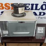 LOTE 147 - 01 FORNO ELÉTRICO E 01 ROLO DE CABO DE AÇO. (NO ESTADO) ATENÇÃO! FAZER A VISITAÇÃO ANTES DE ARREMATAR, NÃO SABEMOS SE FUNCIONA, LEILÃO NÃO TEM GARANTIA E NEM DEVOLUÇÃO, SUJEITO A POSSÍVEIS AVARIAS VISÍVEIS/OCULTAS E/OU AUSÊNCIA DE COMPONENTES.