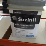 LOTE 468 - 01 BALDE DE TINTA SUVINIL INTERIORES FOSCOS 18L NA COR FOSCO BRANCO. VENCIMENTO 10/2027 (NOVO) (NO ESTADO) ATENÇÃO! FAZER A VISITAÇÃO ANTES DE ARREMATAR, NÃO SABEMOS SE FUNCIONA. LEILÃO NÃO TEM GARANTIA E NEM DEVOLUÇÃO, SUJEITO A POSSÍVEIS AVARIAS VISÍVEIS/OCULTAS E/OU AUSÊNCIA DE COMPONENTES.