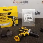 LOTE 120 - 01 PARAFUSADEIRA A BATERIA 12V 2BITS E CARREGADOR. (NO ESTADO) ATENÇÃO! FAZER A VISITAÇÃO ANTES DE ARREMATAR, NÃO SABEMOS SE FUNCIONA, LEILÃO NÃO TEM GARANTIA E NEM DEVOLUÇÃO, SUJEITO A POSSÍVEIS AVARIAS VISÍVEIS/OCULTAS E/OU AUSÊNCIA DE COMPONENTES.