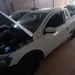 LOTE 500 - 01 VW SAVEIRO 1.6 CE FLEX, COR BRANCA ANO 2014. (NO ESTADO) ATENÇÃO! FAZER A VISITAÇÃO ANTES DE ARREMATAR, NÃO SABEMOS SE FUNCIONA, LEILÃO NÃO TEM GARANTIA E NEM DEVOLUÇÃO, SUJEITO A POSSÍVEIS AVARIAS VISÍVEIS/OCULTAS E/OU AUSÊNCIA DE COMPONENTES.