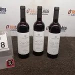 LOTE 518 - 03 GARRAFAS DE VINHO TINTO VALA REAL PORTUGUÊS SAFRA 2019 750ML. (NO ESTADO) ATENÇÃO! FAZER A VISITAÇÃO ANTES DE ARREMATAR, NÃO SABEMOS SE FUNCIONA, LEILÃO NÃO TEM GARANTIA E NEM DEVOLUÇÃO, SUJEITO A POSSÍVEIS AVARIAS VISÍVEIS/OCULTAS E/OU AUSÊNCIA DE COMPONENTES.