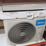 LOTE 037 - 01 AR CONDICIONADO MIDEA INVERTER 12.000 BTUS (NO ESTADO EM QUE SE ENCONTRA. SUJEITO A AVARIAS OCULTAS/VISÍVEIS.) BF1638C