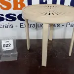 LOTE 022 - 01 MESA DE CANTO DE JARDIM. (NO ESTADO EM QUE SE ENCONTRA. SUJEITO A AVARIAS OCULTAS/VISÍVEIS.) AV9836X