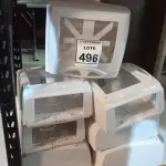 LOTE 496 - 08 DISPENSES DE PAPEL. (NO ESTADO) ATENÇÃO! FAZER A VISITAÇÃO ANTES DE ARREMATAR, NÃO SABEMOS SE FUNCIONA. LEILÃO NÃO TEM GARANTIA E NEM DEVOLUÇÃO, SUJEITO A POSSÍVEIS AVARIAS VISÍVEIS/OCULTAS E/OU AUSÊNCIA DE COMPONENTES.