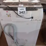 LOTE 342 - 01 MÁQUINA DE LAVAR 12KG MARCA BRASTEMP 220V. (NO ESTADO) ATENÇÃO! FAZER A VISITAÇÃO ANTES DE ARREMATAR, NÃO SABEMOS SE FUNCIONA, LEILÃO NÃO TEM GARANTIA E NEM DEVOLUÇÃO, SUJEITO A POSSÍVEIS AVARIAS VISÍVEIS/OCULTAS E/OU AUSÊNCIA DE COMPONENTES.