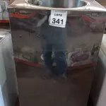 LOTE 341 - 01 SUQUEIRA INDUSTRIAL EM INOX. (NO ESTADO) ATENÇÃO! FAZER A VISITAÇÃO ANTES DE ARREMATAR, NÃO SABEMOS SE FUNCIONA, LEILÃO NÃO TEM GARANTIA E NEM DEVOLUÇÃO, SUJEITO A POSSÍVEIS AVARIAS VISÍVEIS/OCULTAS E/OU AUSÊNCIA DE COMPONENTES.