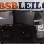 LOTE 354 - 03 MONITORES DE MARCAS E MODELOS DIVERSOS E 02MINI PC MARCA INIT. (NO ESTADO) ATENÇÃO! FAZER A VISITAÇÃO ANTES DE ARREMATAR, NÃO SABEMOS SE FUNCIONA, LEILÃO NÃO TEM GARANTIA E NEM DEVOLUÇÃO, SUJEITO A POSSÍVEIS AVARIAS VISÍVEIS/OCULTAS E/OU AUSÊNCIA DE COMPONENTES.