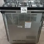 LOTE 129 - 01 FOGÃO 5 BOCAS BRASTEMP 220V IMCOMPLETO. (NO ESTADO EM QUE SE ENCONTRA. SUJEITO A AVARIAS OCULTAS/VISÍVEIS.) BH1522K