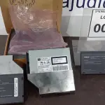 LOTE 002 - 01 MÓDULO CD VARIÁVEL LATITUDE CP24X (VARIABLE CDROM MODULE). (NO ESTADO EM QUE SE ENCONTRA. SUJEITO A AVARIAS OCULTAS/VISÍVEIS.)