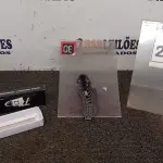 LOTE 240 - 01 CANIVETE CAVEIRA MODELO KARAMBIT. (NO ESTADO) ATENÇÃO! FAZER A VISITAÇÃO ANTES DE ARREMATAR, NÃO SABEMOS SE FUNCIONA, LEILÃO NÃO TEM GARANTIA E NEM DEVOLUÇÃO, SUJEITO A POSSÍVEIS AVARIAS VISÍVEIS/OCULTAS E/OU AUSÊNCIA DE COMPONENTES.