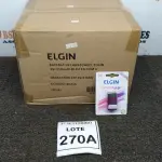 LOTE 270 - 01 CAIXA COM 120 BLISTERS BATERIA RECARREGÁVEL ELGIN 9V-250MAH. (NO ESTADO) ATENÇÃO! FAZER A VISITAÇÃO ANTES DE ARREMATAR, NÃO SABEMOS SE FUNCIONA, LEILÃO NÃO TEM GARANTIA E NEM DEVOLUÇÃO, SUJEITO A POSSÍVEIS AVARIAS VISÍVEIS/OCULTAS E/OU AUSÊNCIA DE COMPONENTES.