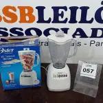 LOTE 057 - 01 LIQUIFICADOR OSTER 110V. (NO ESTADO EM QUE SE ENCONTRA. SUJEITO A AVARIAS OCULTAS/VISÍVEIS.)
