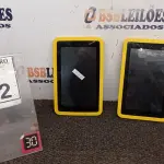 LOTE 512 - 02 TABLET'S CCE. (NO ESTADO) ATENÇÃO! FAZER A VISITAÇÃO ANTES DE ARREMATAR, NÃO SABEMOS SE FUNCIONA, LEILÃO NÃO TEM GARANTIA E NEM DEVOLUÇÃO, SUJEITO A POSSÍVEIS AVARIAS VISÍVEIS/OCULTAS E/OU AUSÊNCIA DE COMPONENTES.