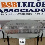 LOTE 042 - 01 VIDRO REDONDO 92CM 0,5MM. (NO ESTADO EM QUE SE ENCONTRA. SUJEITO A AVARIAS OCULTAS/VISÍVEIS.)