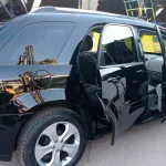 LOTE 502 - 01 I/CHEVROLET EQUINOX LT, ANO 2005, COR PRETA, GASOLINA, AUTOMÁTICA (NO ESTADO).