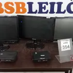 LOTE 354 - 03 MONITORES DE MARCAS E MODELOS DIVERSOS E 02MINI PC MARCA INIT. (NO ESTADO) ATENÇÃO! FAZER A VISITAÇÃO ANTES DE ARREMATAR, NÃO SABEMOS SE FUNCIONA, LEILÃO NÃO TEM GARANTIA E NEM DEVOLUÇÃO, SUJEITO A POSSÍVEIS AVARIAS VISÍVEIS/OCULTAS E/OU AUSÊNCIA DE COMPONENTES.