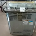 LOTE 116 - 01 FOGÃO 5 BOCAS BRASTEMP BIVOLTS. (NO ESTADO EM QUE SE ENCONTRA. SUJEITO A AVARIAS OCULTAS/VISÍVEIS.) AV9842G