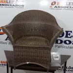 LOTE 008 - 01 CADEIRA DE JARDIM. (NO ESTADO EM QUE SE ENCONTRA. SUJEITO A AVARIAS OCULTAS/VISÍVEIS.) BF8719E