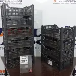 LOTE 397 - 10 CESTAS ORGANIZADORAS. (NO ESTADO) ATENÇÃO! FAZER A VISITAÇÃO ANTES DE ARREMATAR, NÃO SABEMOS SE FUNCIONA, LEILÃO NÃO TEM GARANTIA E NEM DEVOLUÇÃO, SUJEITO A POSSÍVEIS AVARIAS VISÍVEIS/OCULTAS E/OU AUSÊNCIA DE COMPONENTES.