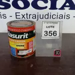 LOTE 356 - 01 LATA DE ESMALTE SINTÉTICO COM 3,6L NA COR BRILHANTE AZUL FRANÇA MARCA GLASURIT. (NO ESTADO) ATENÇÃO! FAZER A VISITAÇÃO ANTES DE ARREMATAR, NÃO SABEMOS SE FUNCIONA, LEILÃO NÃO TEM GARANTIA E NEM DEVOLUÇÃO, SUJEITO A POSSÍVEIS AVARIAS VISÍVEIS/OCULTAS E/OU AUSÊNCIA DE COMPONENTES.