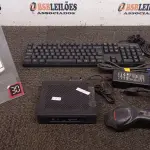 LOTE 510 - 01 MINI PC INT , 01 TECLADO, 01 LEITOR DE CÓDIGO DE BARRAS E CABOS.(NO ESTADO) ATENÇÃO! FAZER A VISITAÇÃO ANTES DE ARREMATAR, NÃO SABEMOS SE FUNCIONA, LEILÃO NÃO TEM GARANTIA E NEM DEVOLUÇÃO, SUJEITO A POSSÍVEIS AVARIAS VISÍVEIS/OCULTAS E/OU AUSÊNCIA DE COMPONENTES.