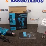 LOTE 160 - 01 SOPRADOR TÉRMICO 200W DUAS VELOCIDADES. (NO ESTADO) ATENÇÃO! FAZER A VISITAÇÃO ANTES DE ARREMATAR, NÃO SABEMOS SE FUNCIONA, LEILÃO NÃO TEM GARANTIA E NEM DEVOLUÇÃO, SUJEITO A POSSÍVEIS AVARIAS VISÍVEIS/OCULTAS E/OU AUSÊNCIA DE COMPONENTES.