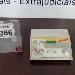 LOTE 366 - 01 APARELHO PARA ELETROTERAPIA. (NO ESTADO) ATENÇÃO! FAZER A VISITAÇÃO ANTES DE ARREMATAR, NÃO SABEMOS SE FUNCIONA, LEILÃO NÃO TEM GARANTIA E NEM DEVOLUÇÃO, SUJEITO A POSSÍVEIS AVARIAS VISÍVEIS/OCULTAS E/OU AUSÊNCIA DE COMPONENTES.
